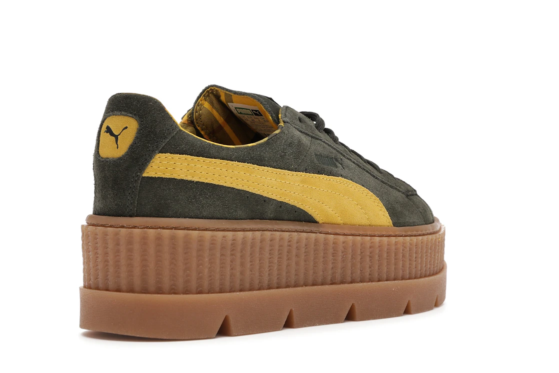 Puma Cleated Creeper Rihanna Fenty Suede Green (Women's)
