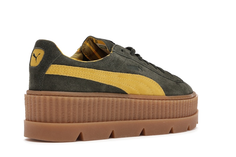 Puma Cleated Creeper Rihanna Fenty Suede Green (Women's)