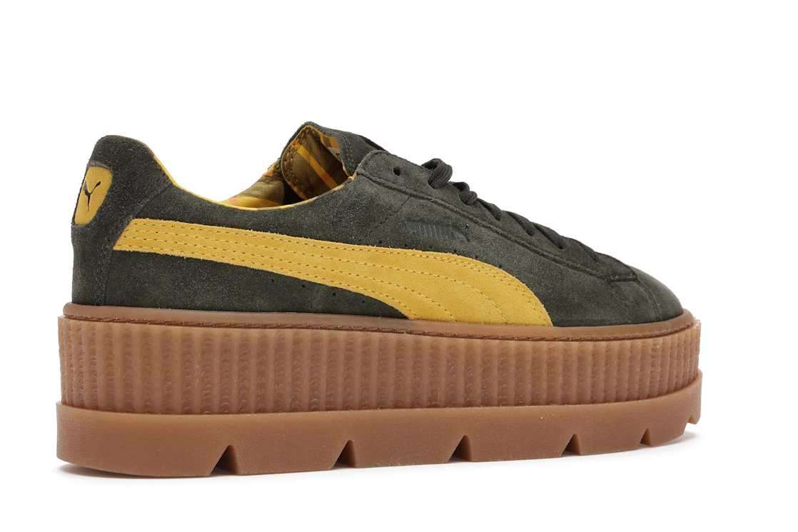 Puma Cleated Creeper Rihanna Fenty Suede Green (Women's)
