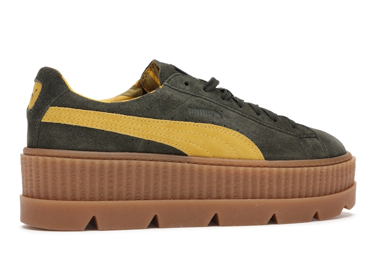 Puma Cleated Creeper Rihanna Fenty Suede Green (Women's)