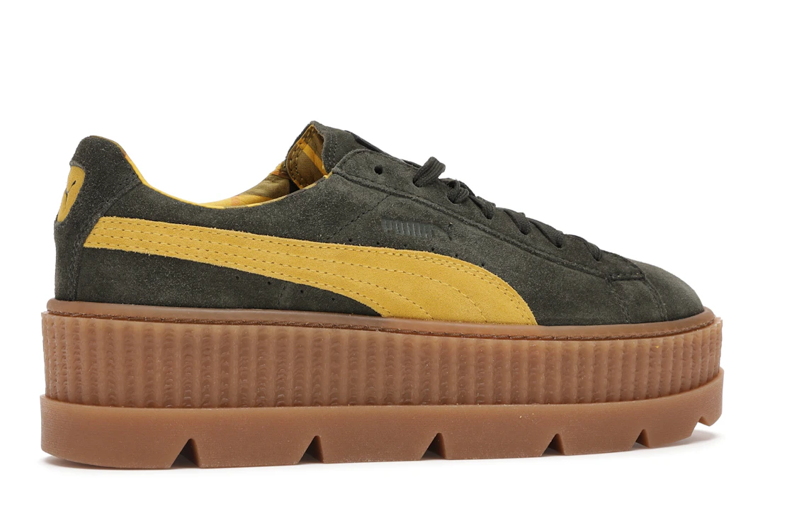 Puma Cleated Creeper Rihanna Fenty Suede Green (Women's)