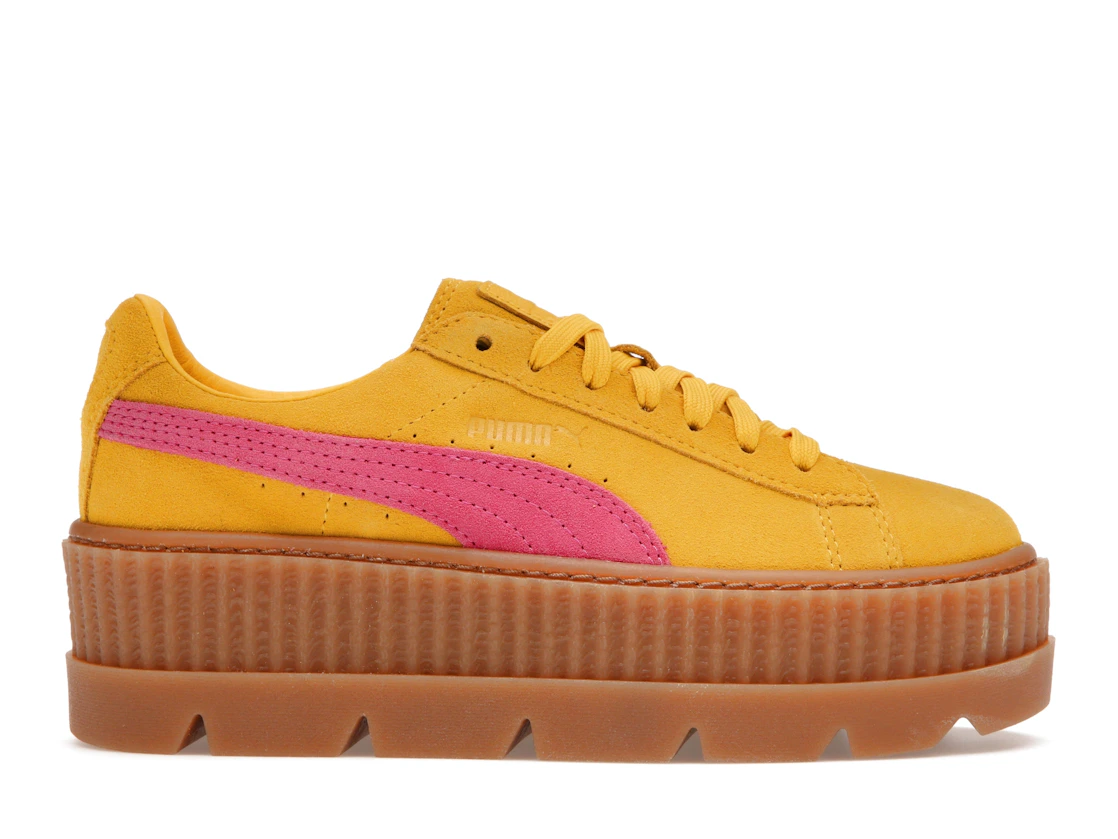 Puma Cleated Creeper Rihanna Fenty Suede Lemon (Women's)