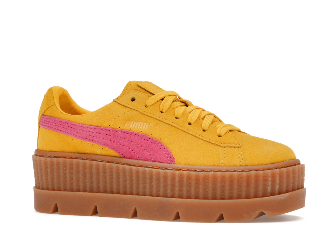 Puma Cleated Creeper Rihanna Fenty Suede Lemon (Women's)