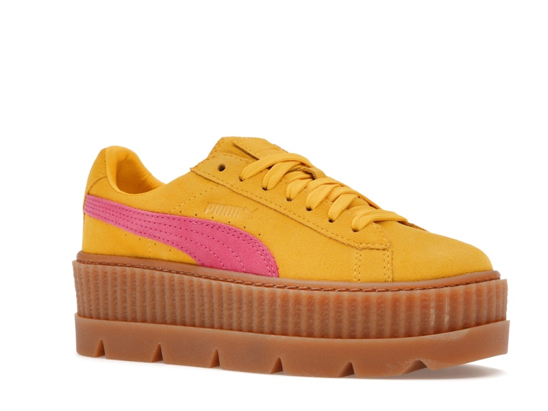Puma Cleated Creeper Rihanna Fenty Suede Lemon (Women's)