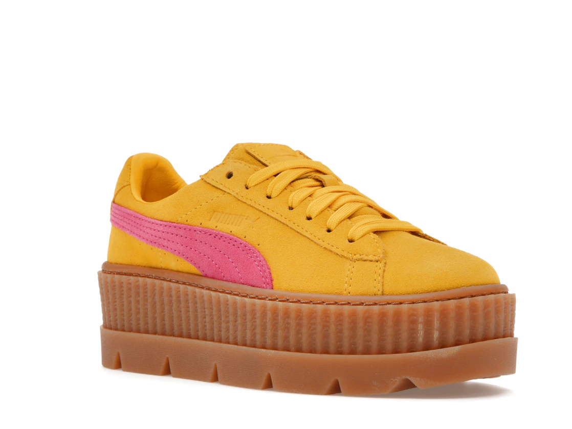 Puma Cleated Creeper Rihanna Fenty Suede Lemon (Women's)