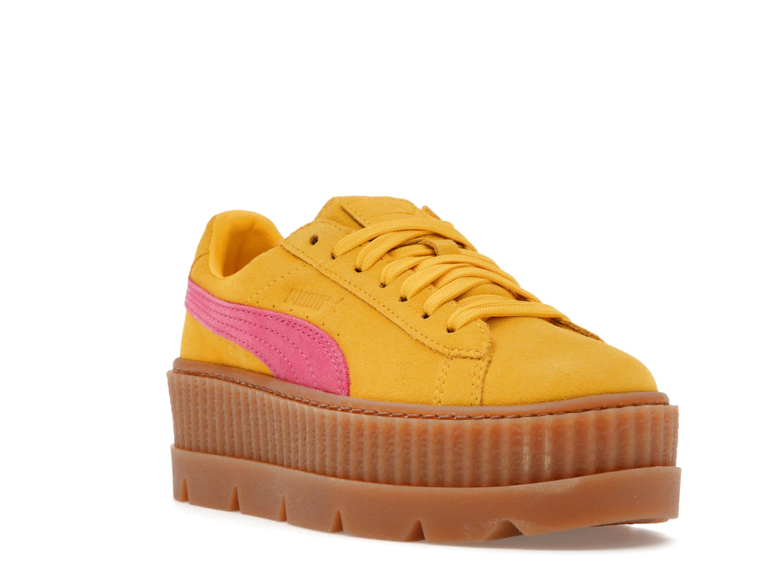 Puma Cleated Creeper Rihanna Fenty Suede Lemon (Women's)