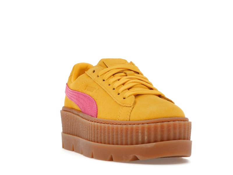 Puma Cleated Creeper Rihanna Fenty Suede Lemon (Women's)