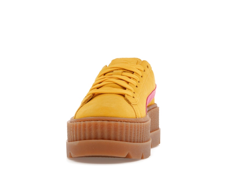 Puma Cleated Creeper Rihanna Fenty Suede Lemon (Women's)