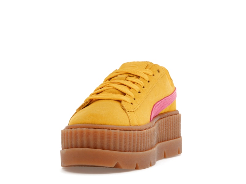 Puma Cleated Creeper Rihanna Fenty Suede Lemon (Women's)