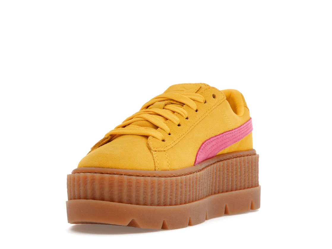 Puma Cleated Creeper Rihanna Fenty Suede Lemon (Women's)