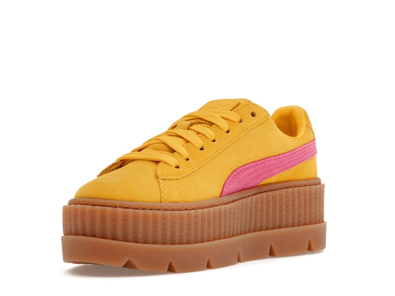 Puma Cleated Creeper Rihanna Fenty Suede Lemon (Women's)