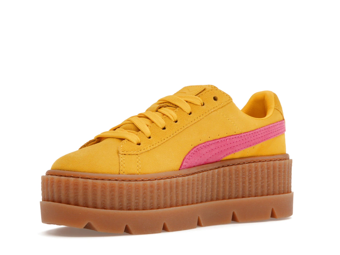Puma Cleated Creeper Rihanna Fenty Suede Lemon (Women's)