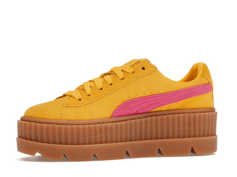 Puma Cleated Creeper Rihanna Fenty Suede Lemon (Women's)