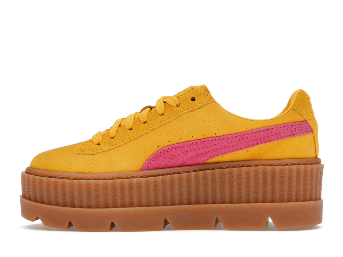 Puma Cleated Creeper Rihanna Fenty Suede Lemon (Women's)
