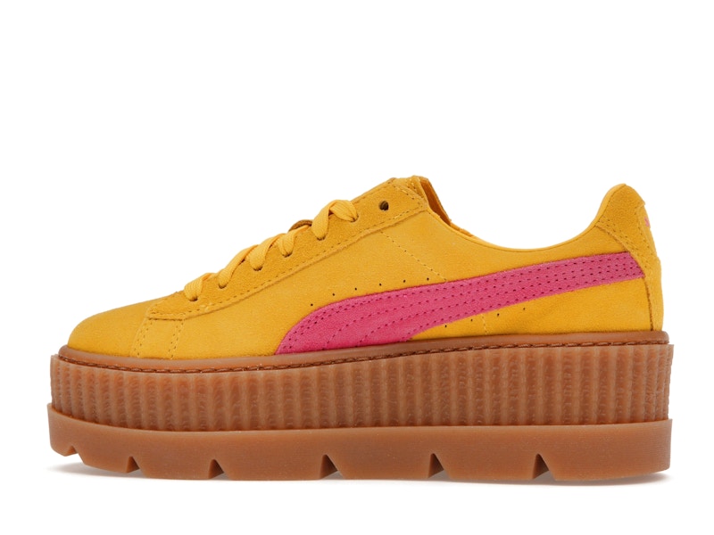 Puma Cleated Creeper Rihanna Fenty Suede Lemon (Women's)