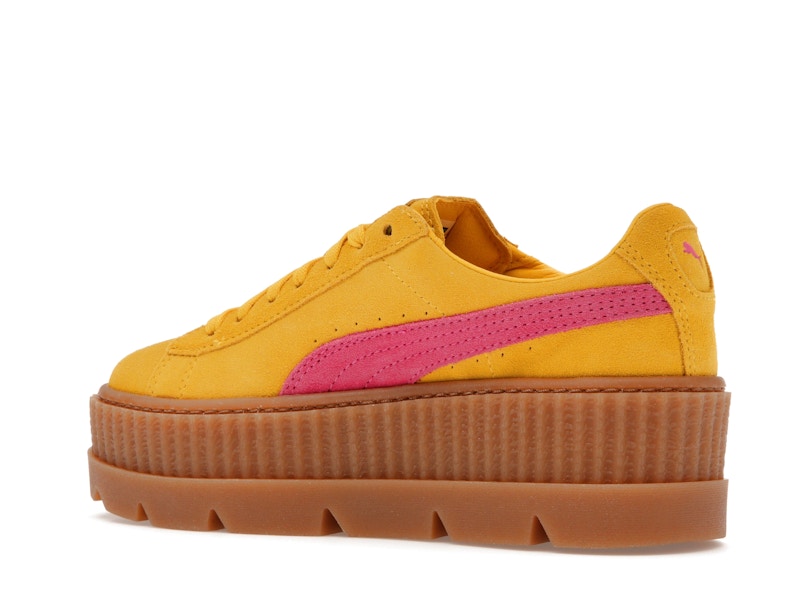 Puma Cleated Creeper Rihanna Fenty Suede Lemon (Women's)