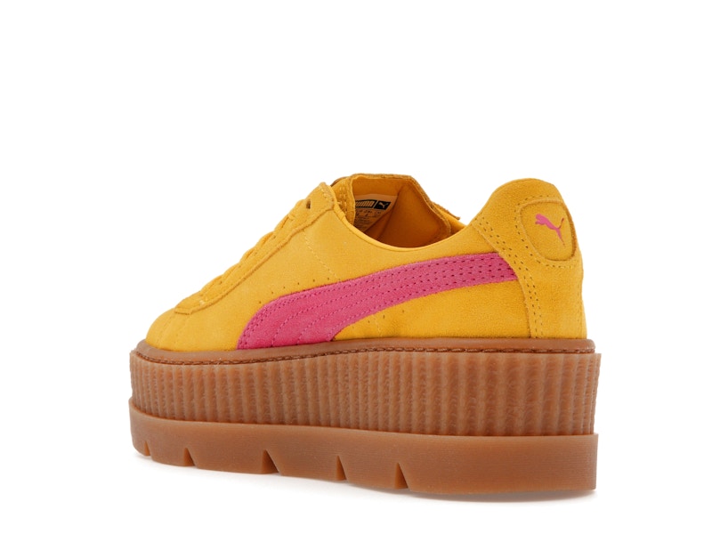 Puma Cleated Creeper Rihanna Fenty Suede Lemon (Women's)