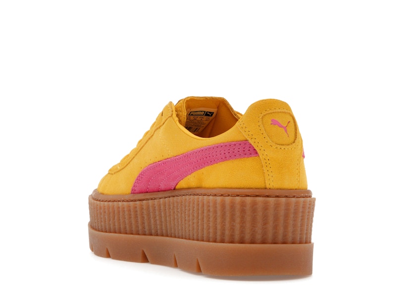 Puma Cleated Creeper Rihanna Fenty Suede Lemon (Women's)