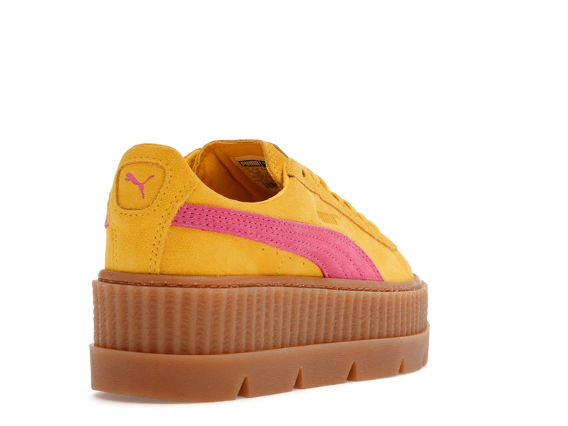 Puma Cleated Creeper Rihanna Fenty Suede Lemon (Women's)