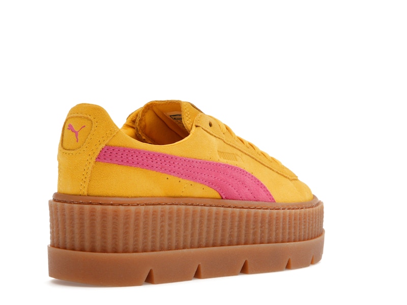 Puma Cleated Creeper Rihanna Fenty Suede Lemon (Women's)