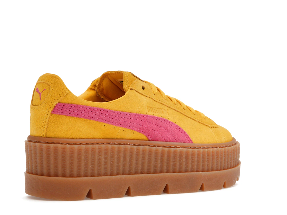 Puma Cleated Creeper Rihanna Fenty Suede Lemon (Women's)