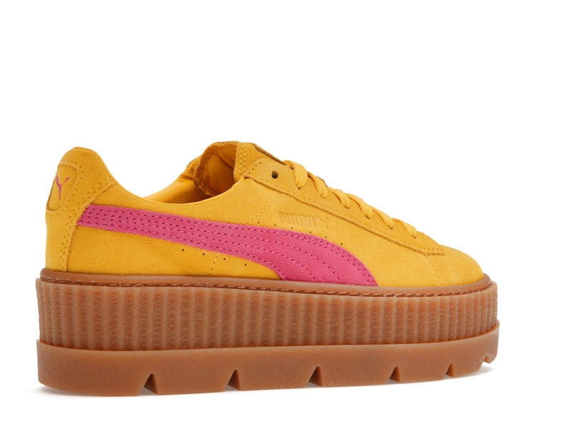 Puma Cleated Creeper Rihanna Fenty Suede Lemon (Women's)