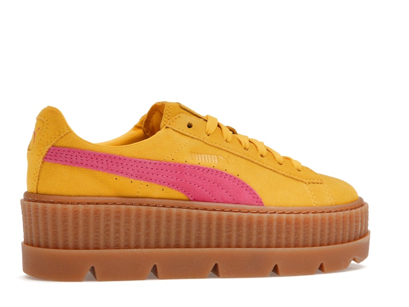 Puma Cleated Creeper Rihanna Fenty Suede Lemon (Women's)