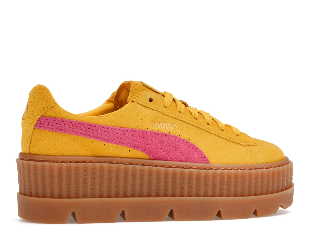 Puma Cleated Creeper Rihanna Fenty Suede Lemon (Women's)