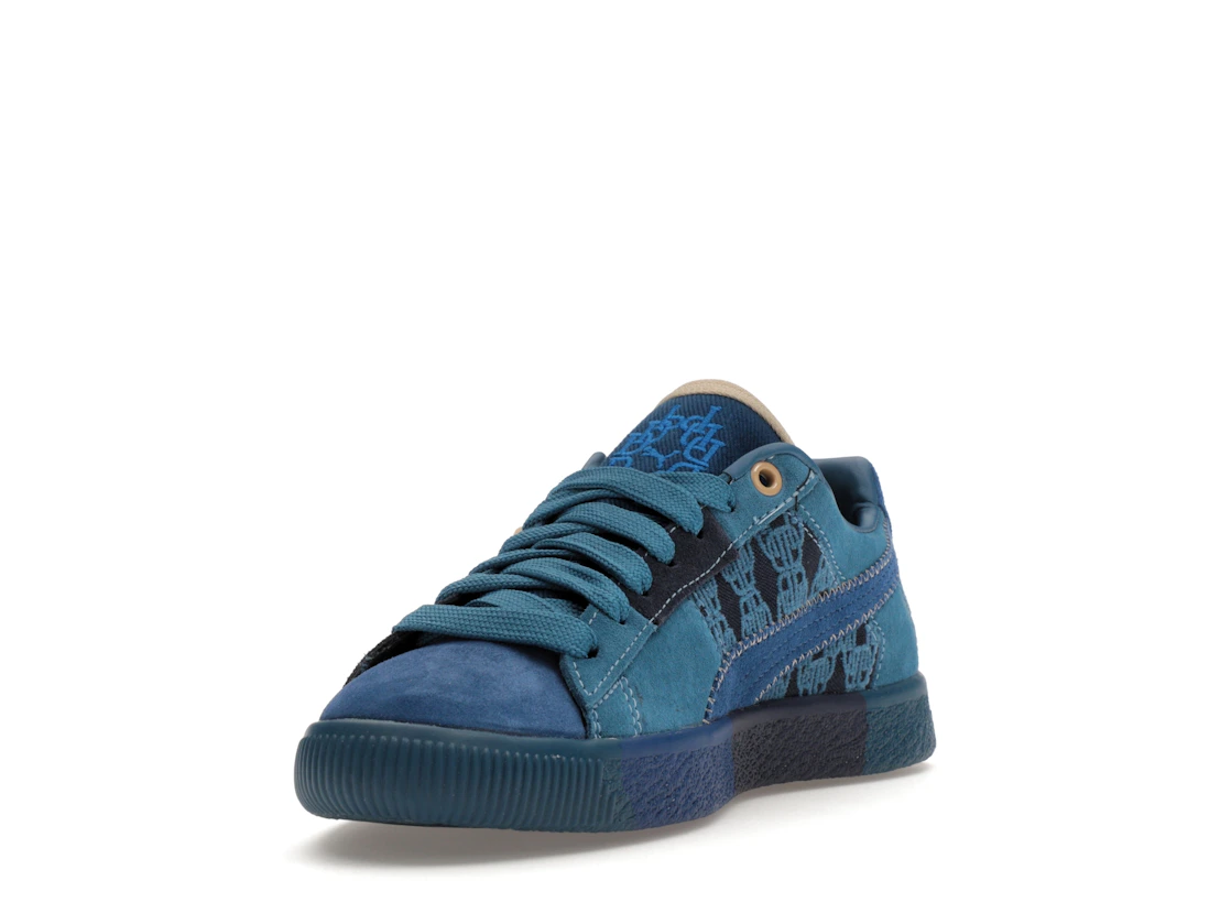 Puma Clude Dapper Dan Pre-Game Runway Blazing Blue