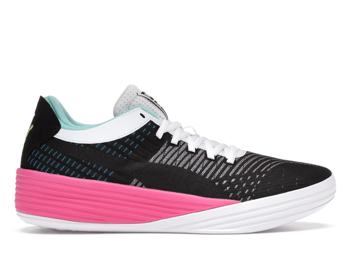 Puma Clyde All-Pro Black Luminous Pink