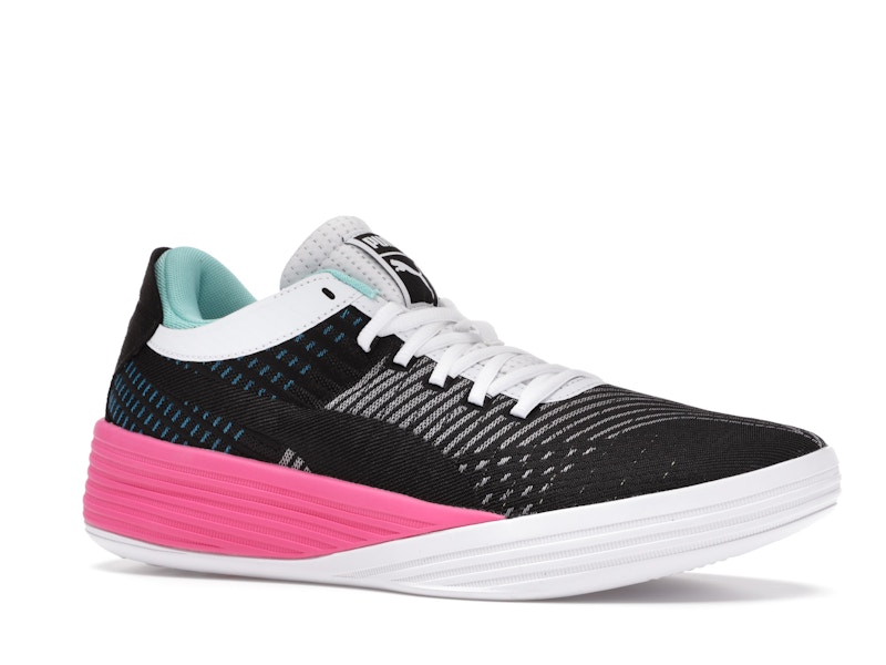 Puma Clyde All-Pro Black Luminous Pink