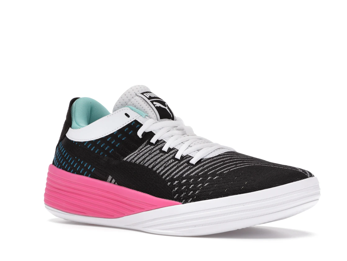 Puma Clyde All-Pro Black Luminous Pink