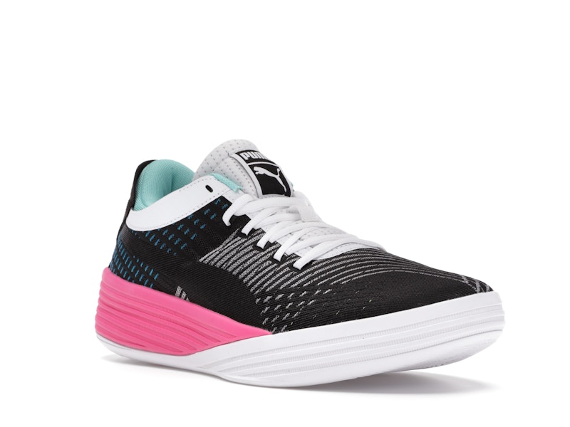 Puma Clyde All-Pro Black Luminous Pink