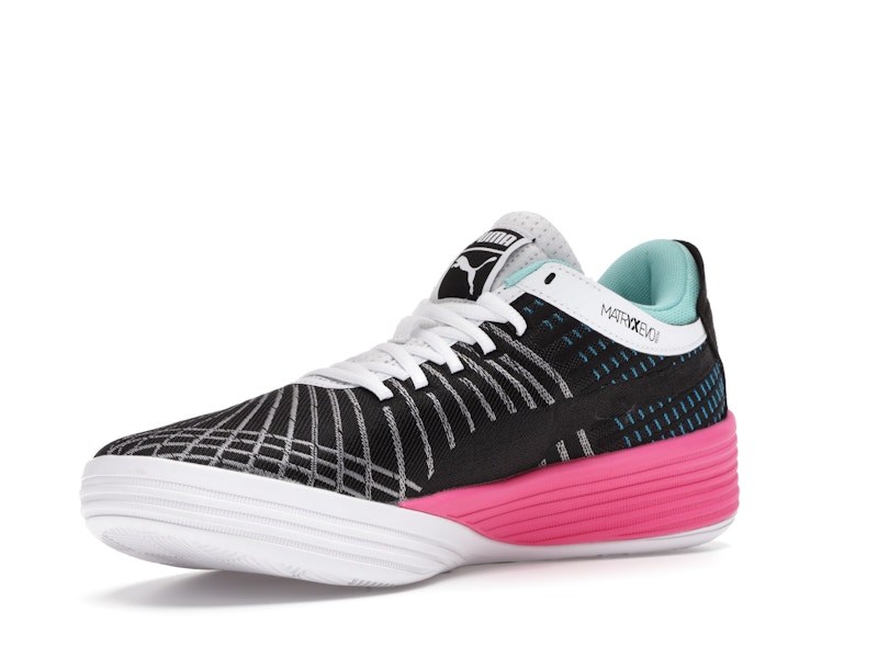 Puma Clyde All-Pro Black Luminous Pink