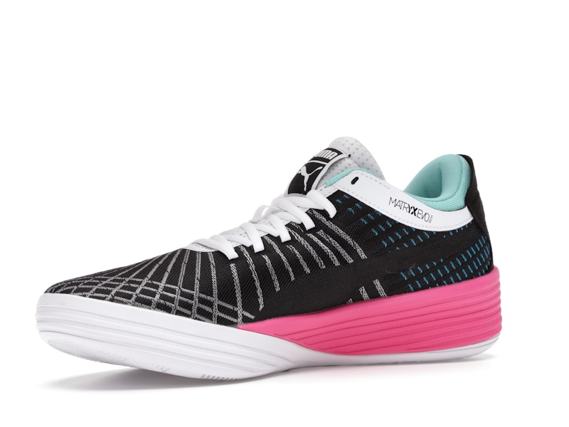 Puma Clyde All-Pro Black Luminous Pink