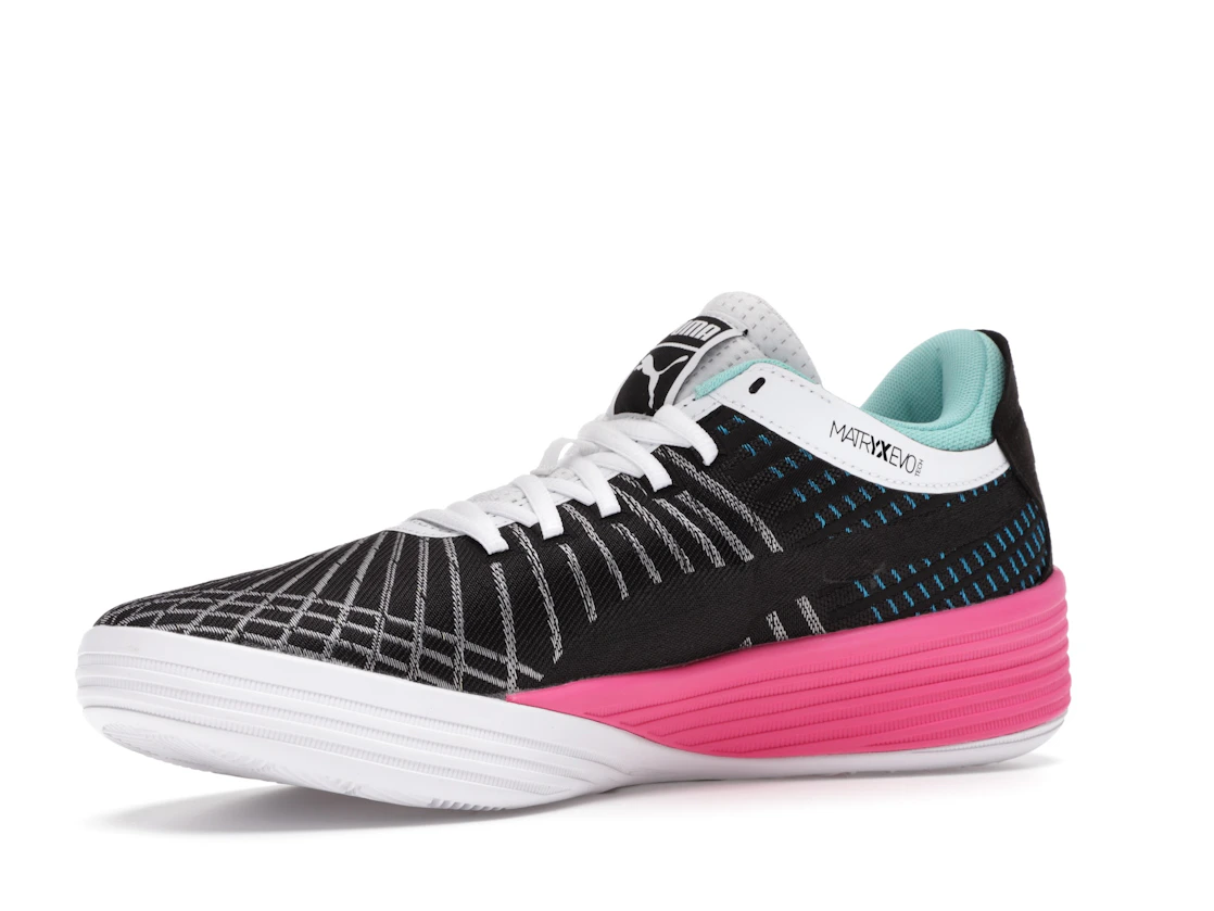 Puma Clyde All-Pro Black Luminous Pink