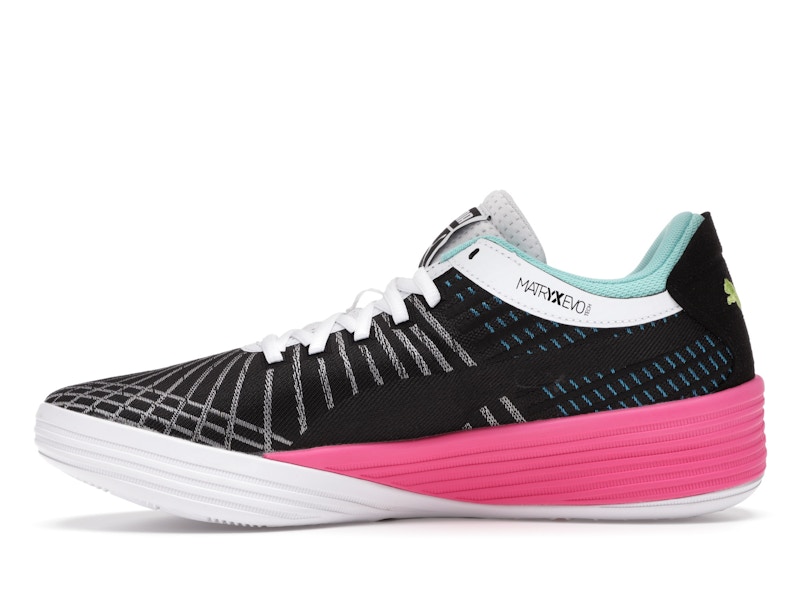 Puma Clyde All-Pro Black Luminous Pink