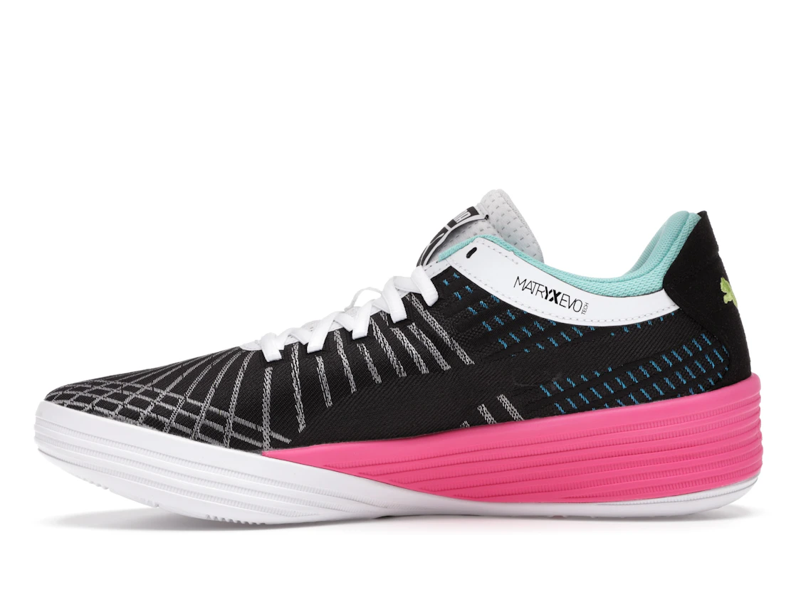 Puma Clyde All-Pro Black Luminous Pink