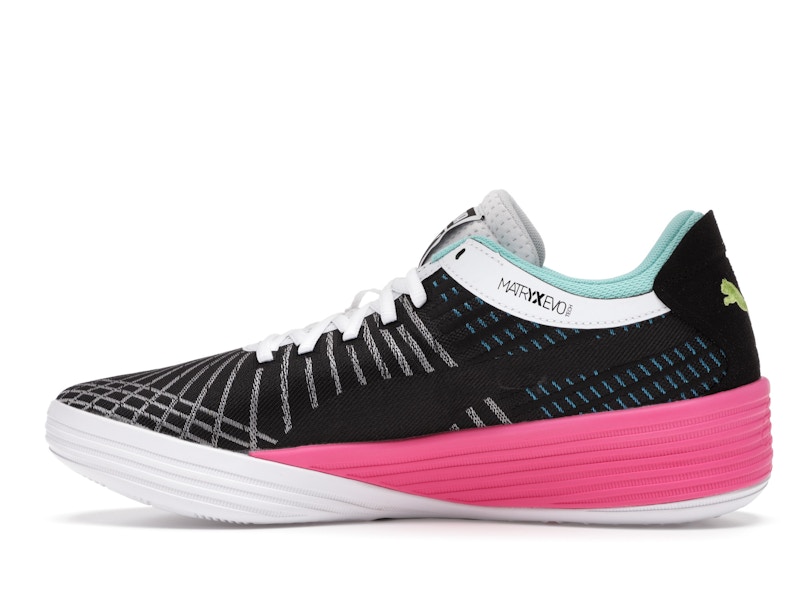 Puma Clyde All-Pro Black Luminous Pink