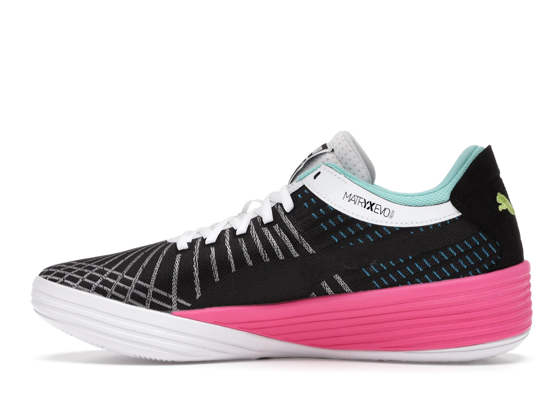 Puma Clyde All-Pro Black Luminous Pink