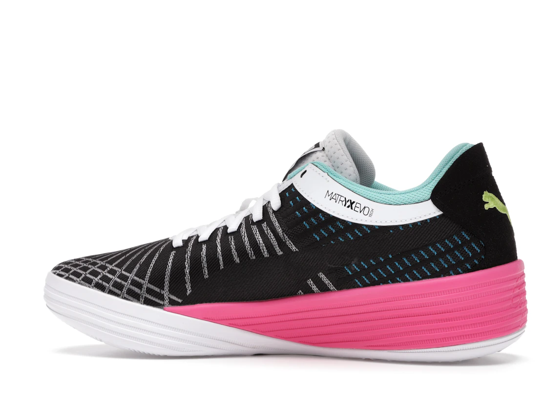 Puma Clyde All-Pro Black Luminous Pink