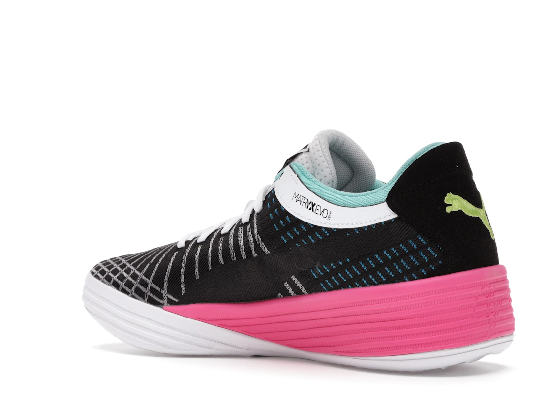 Puma Clyde All-Pro Black Luminous Pink
