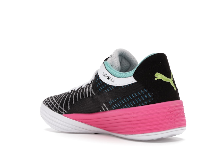Puma Clyde All-Pro Black Luminous Pink
