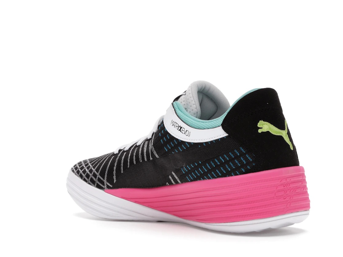 Puma Clyde All-Pro Black Luminous Pink