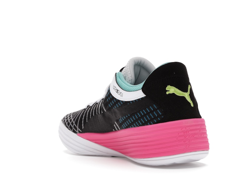 Puma Clyde All-Pro Black Luminous Pink