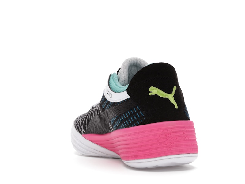 Puma Clyde All-Pro Black Luminous Pink