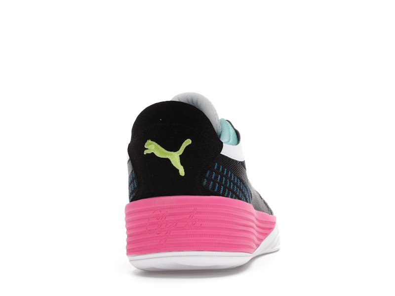 Puma Clyde All-Pro Black Luminous Pink