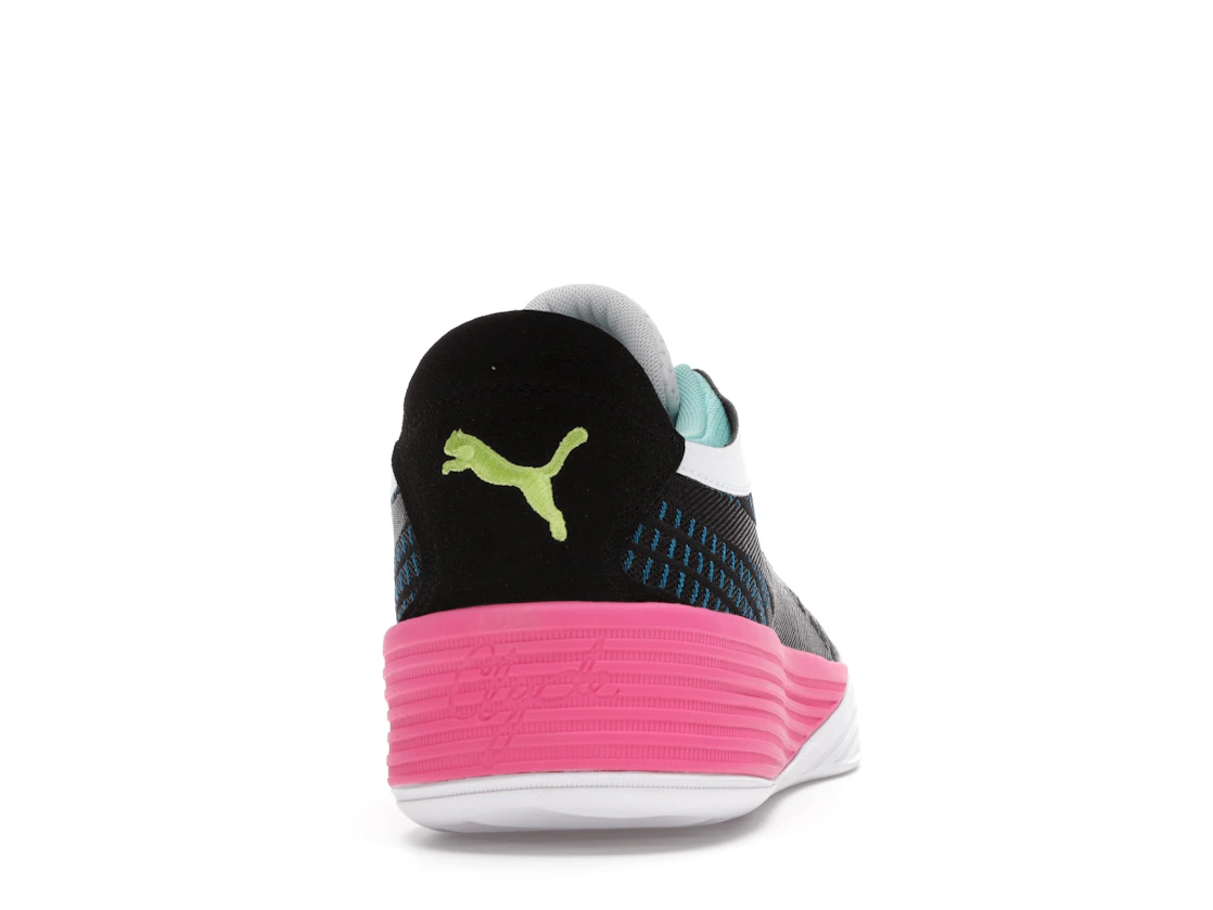 Puma Clyde All-Pro Black Luminous Pink