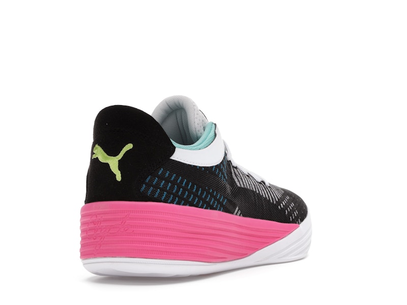 Puma Clyde All-Pro Black Luminous Pink