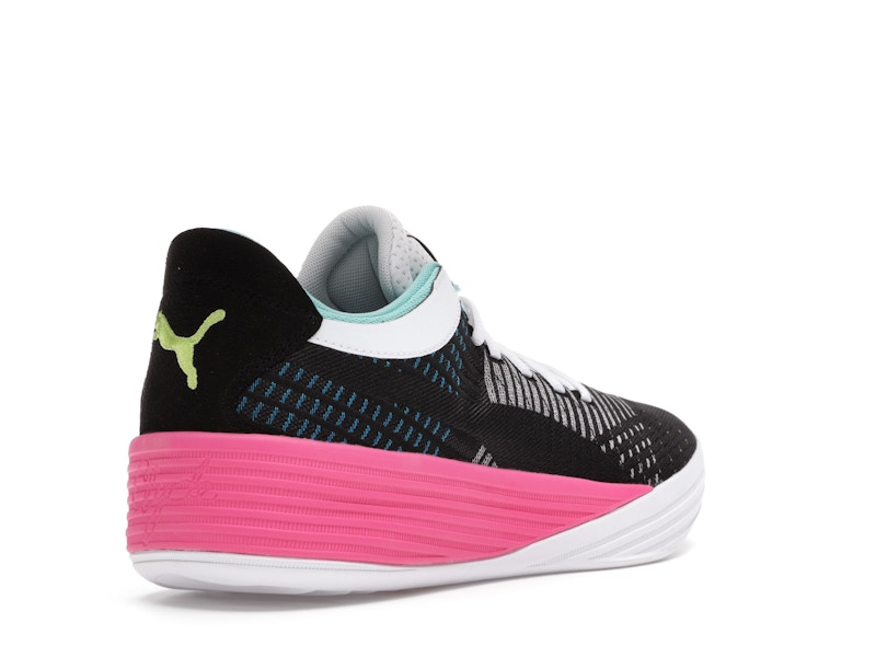 Puma Clyde All-Pro Black Luminous Pink